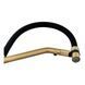 Змішувач для кухні з силіконовим виливом Zerix MAG-021 Brushed Gold Refl.Black з нерж. сталі SUS304 з виходом для пит.води (ZX6007) ZX6007 фото 3
