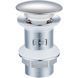 Донний клапан для раковини Zerix BV-02 1 1/4'' без переливу автоматичний СLICK-СLACK (Колір хром) (ZX6015) ZX6015 фото 1