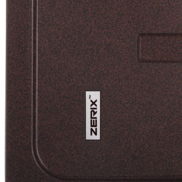 Мийка кухонна Zerix ZS-6243S-12 Коричнева (ZX4576) ZX4576 фото