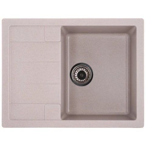 Мийка кухонна Zerix ZS-6550S-06 Бежева (ZX4541) ZX4541 фото