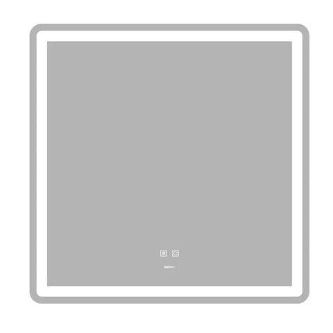 Дзеркало Zerix Mirra MR05-80x80 з LED Touch, Anti-fog, димером, регулятором яскравості (ZX6058) ZX6058 фото