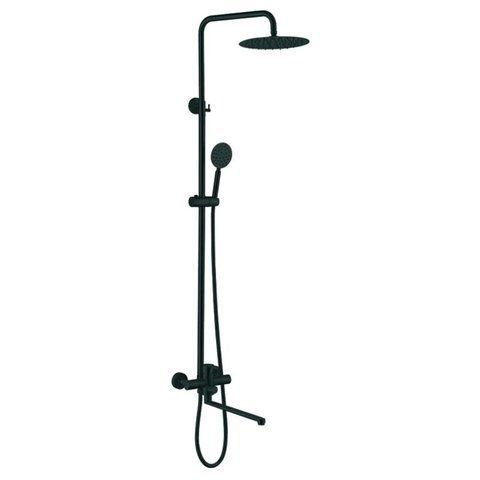 Душова колона із змішувачем Zerix DAX-006-J-35cm Black (нерж. сталь) (ZX4829) ZX4829 фото