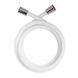 Шланг силіконовий Zerix F12 White (150 см) (ZX2997) ZX2997 фото 1