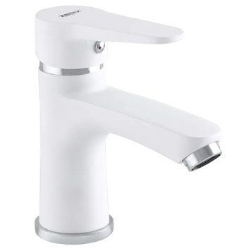 Змішувач для умивальника Zerix PUD1 146 білий (ZX2797) ZX2797 фото