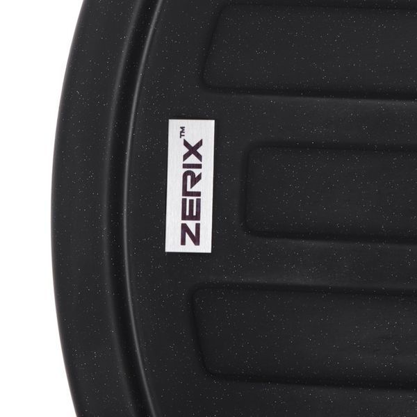 Мийка кухонна Zerix ZS-7750R-14 Чорний металік (ZX4562) ZX4562 фото