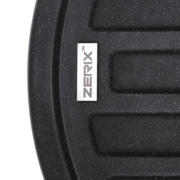 Мийка кухонна Zerix ZS-7750R-03 Чорна (ZX4556) ZX4556 фото