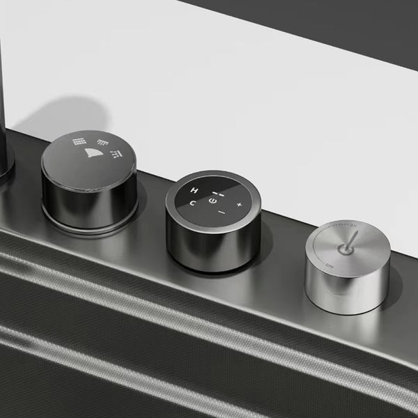 Мийка Zerix ZH7548-SET-03 Nano-Black з вбудованим змішувачем з нерж. сталі (ZM5577) ZM5577 фото