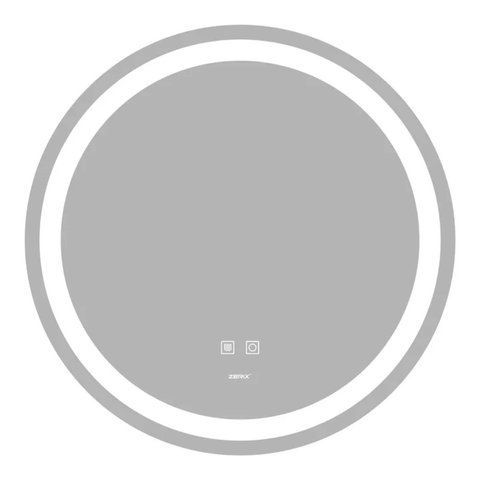 Дзеркало Zerix Solo MC01-60 з LED Touch, Anti-fog, димером, регулятором яскравості (ZX6063) ZX6063 фото